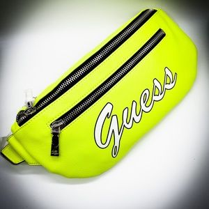 Guess Purse Belt Bag Fanny Pack Neon